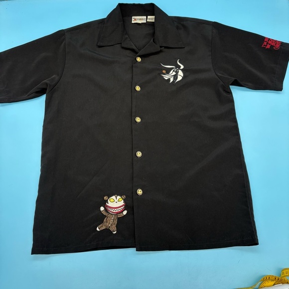 Vintage Disney’s The Nightmare Before Christmas Men's Short Sleeve Shirt Size S - Picture 2 of 9